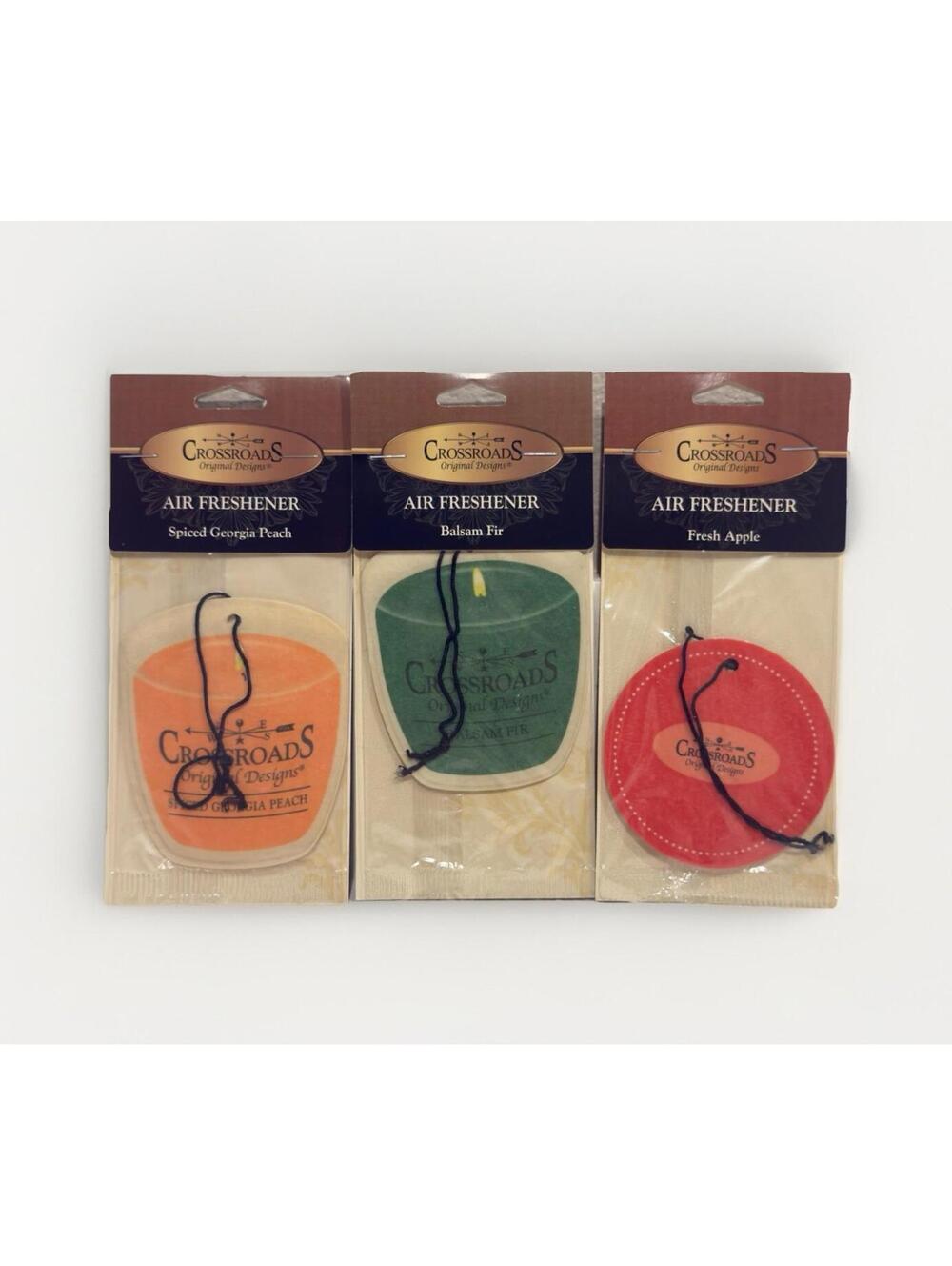 Air Freshener Variety Pack Of 3 Crossroads Original Design - Cars Closets Rooms